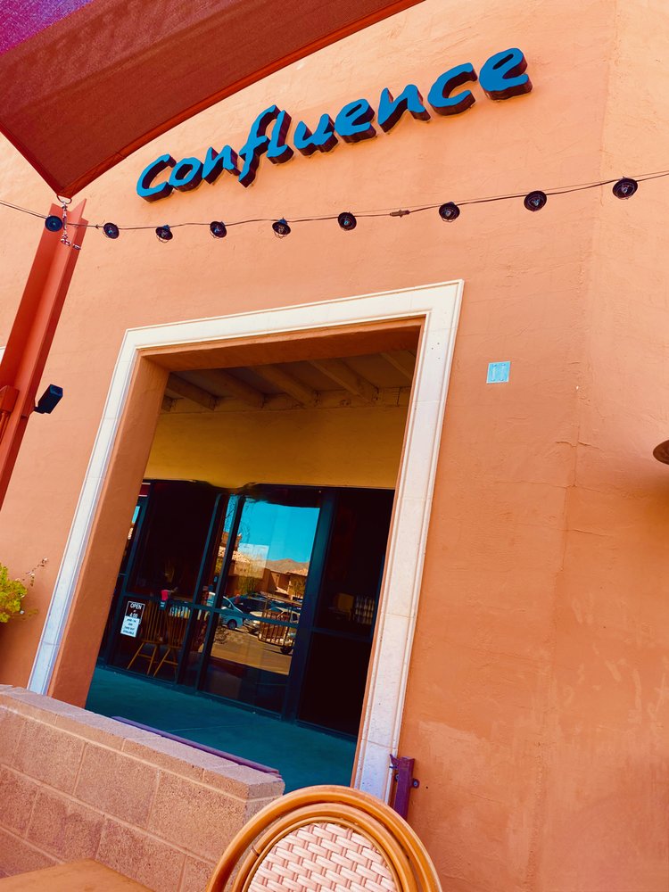The Confluence entrance in Carefree, Arizona